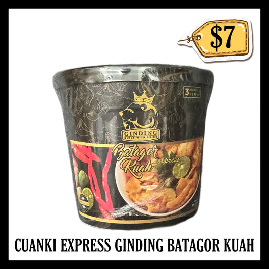 Cap Ginding Cuanki Express Batagor (BB 11 FEB 2026)