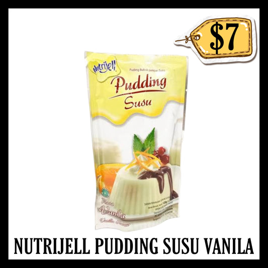 Nutrijell Pudding Susu Vanila (BBD 02 FEB 2028)