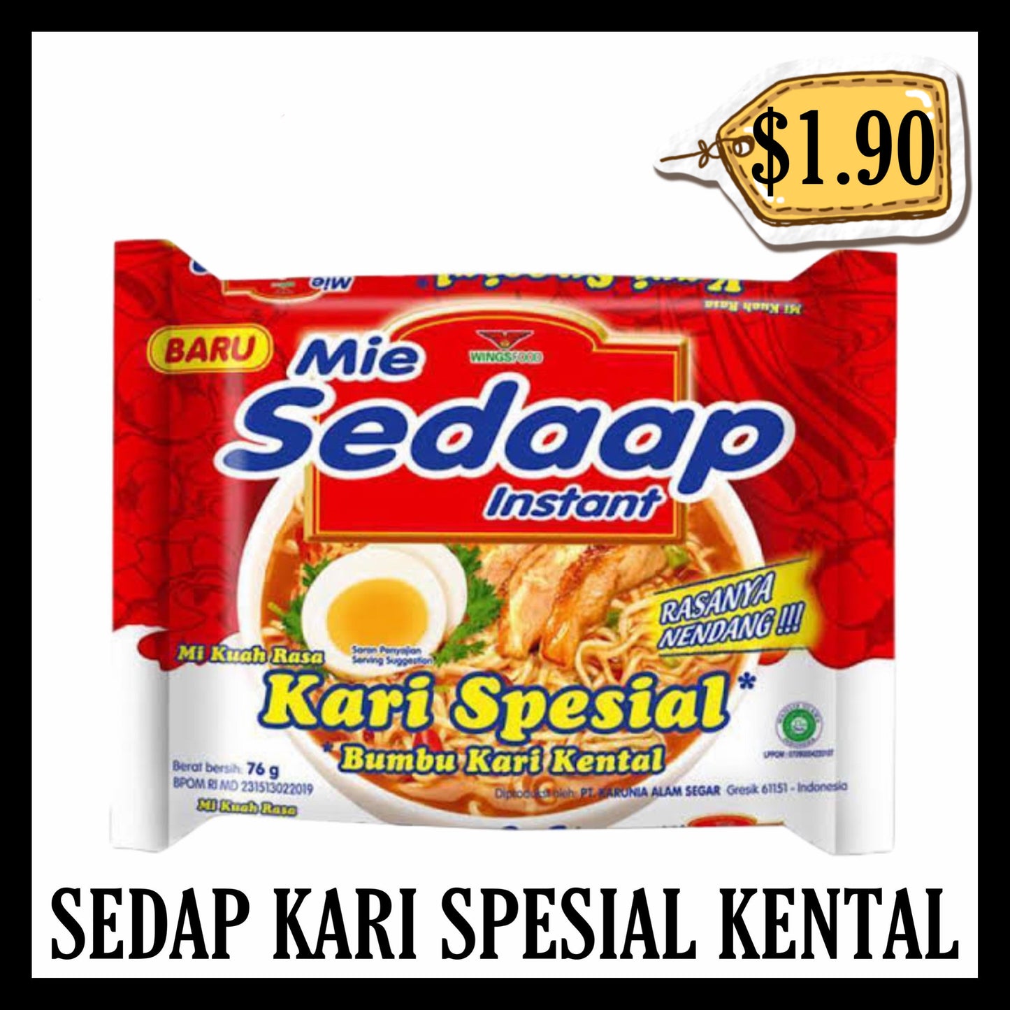 Sedaap Kuah Kari Special Kental (BBD 10 NOV 2026)