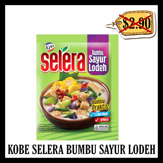 (SALE 20% OFF) Kobe Selera Bumbu Sayur Lodeh (BBD 30 NOV 2026)