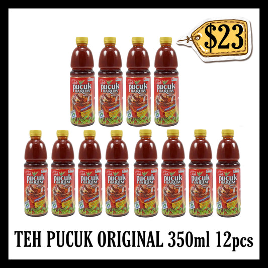 Teh Pucuk Original 350ml 12pcs (BBD END APR 2027)