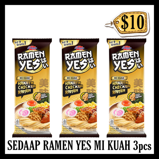 Sedaap Ramen Yes Mi Kuah ($10 BUNDLE DEALS) (BBD 06 NOV 2026)
