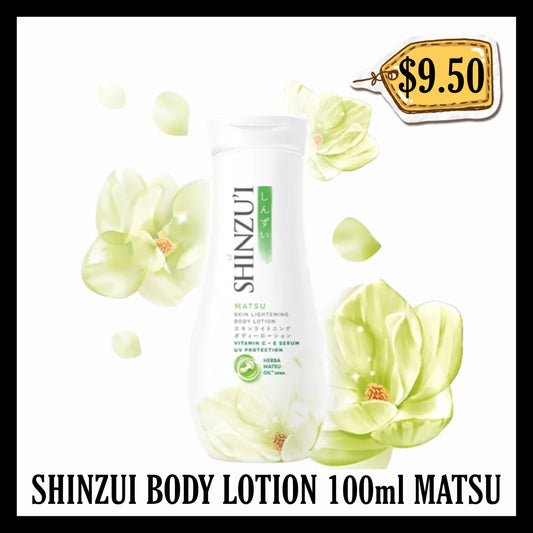 Shinzui Body Lotion 100ml Matsu (BBD END FEB 2029)