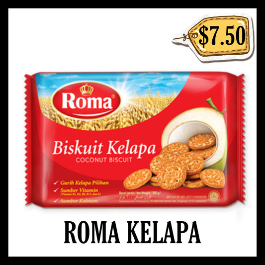 Roma Kelapa 300gr (BBD END MAR 2027)
