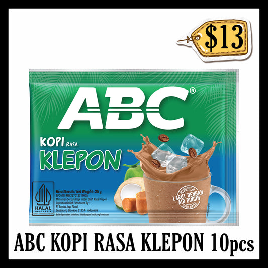 Abc Kopi Rasa Klepon 10pcs (BBD 16 APR 2027)