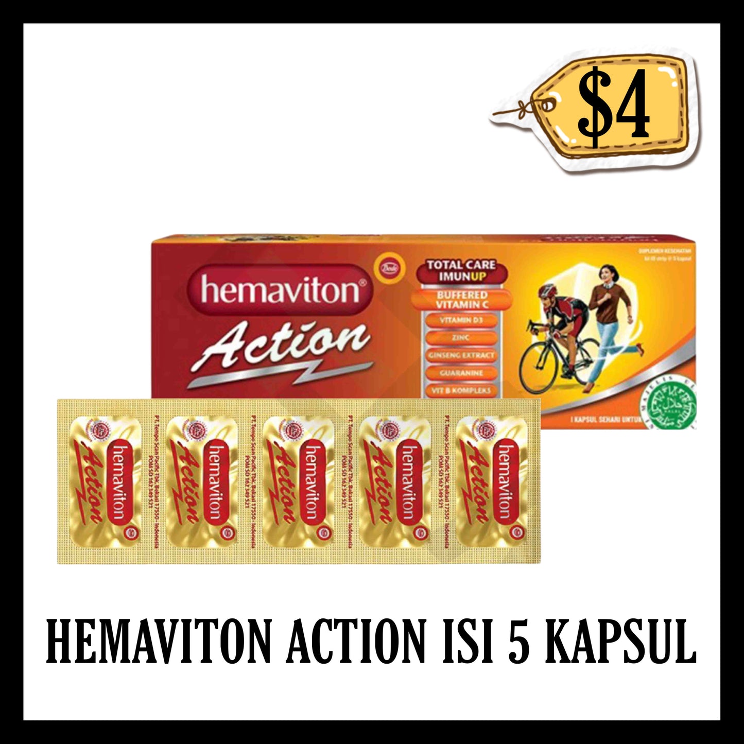 Hemaviton Action isi 5 Kapsul (BBD END SEP 2028)