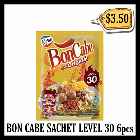 Bon Cabe Sachet Lev 30 6pcs (BBD 05 MAR 2028)