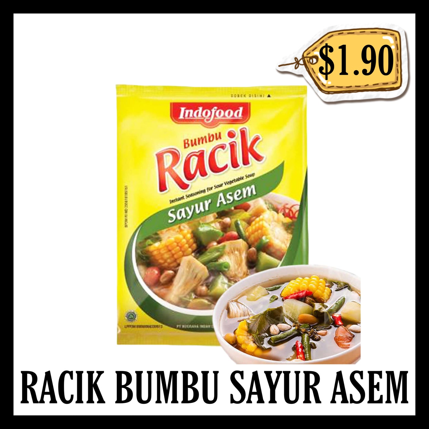 Indofood Racik Bumbu Sayur Asem (BBD 09 APR 2027)