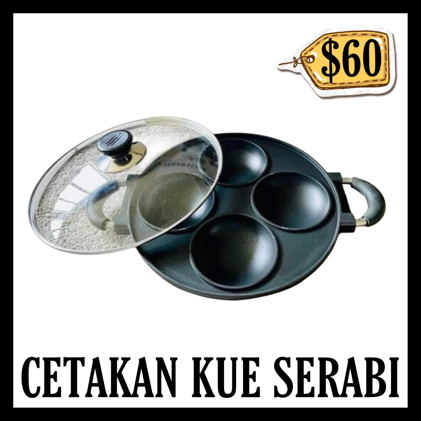 Cetakan Kue Serabi