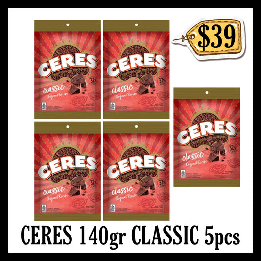 Ceres 140gr Classic 5pcs (BBD 10 AUG 2027)