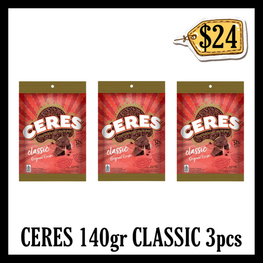 Ceres 140gr Classic 3pcs (BBD 10 AUG 2027)