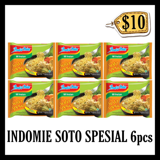 Indomie Kuah Soto Spesial 6pcs ($10 BUNDLE DEALS)(BB 01 MAR 2026)