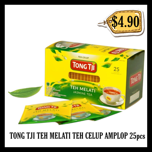 Tong Tji Teh Melati Teh Celup Isi 25pcs Amplop (BBD END FEB 2028)