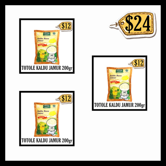 Totole Kaldu Jamur 200gr (BUY 2 GET 1 FREE) (BBD 11 MAR 2028)