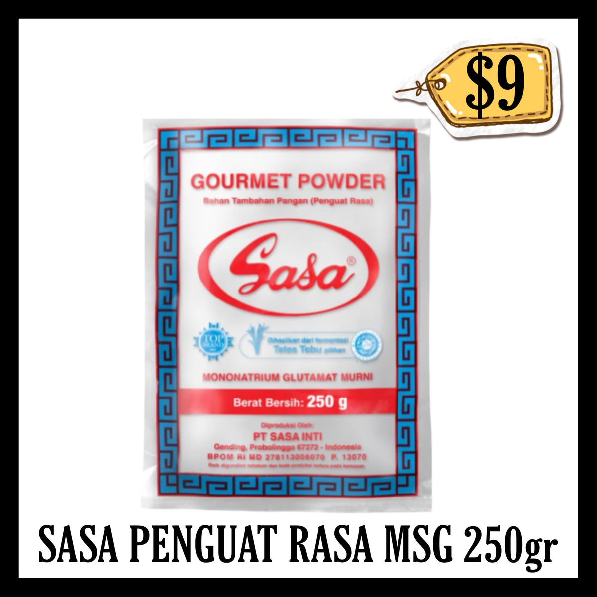 Sasa Penguat Rasa 250gr Msg (BBD END MAY 2036)