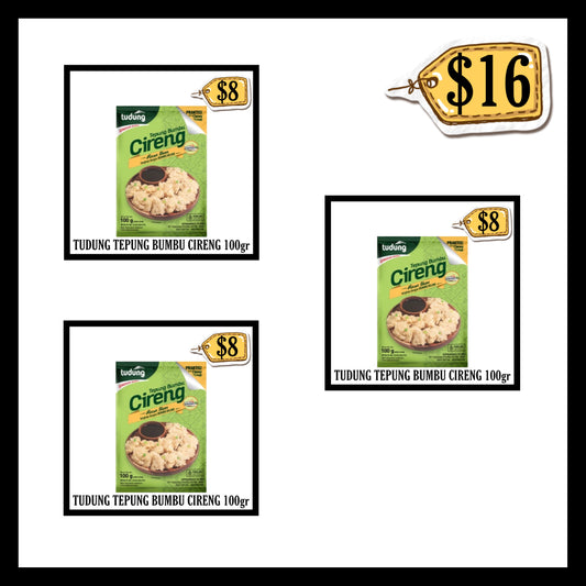 Tudung Tepung Bumbu Cireng (BUY 2 GET 1 FREE) (BBD 03 JUN 2026)