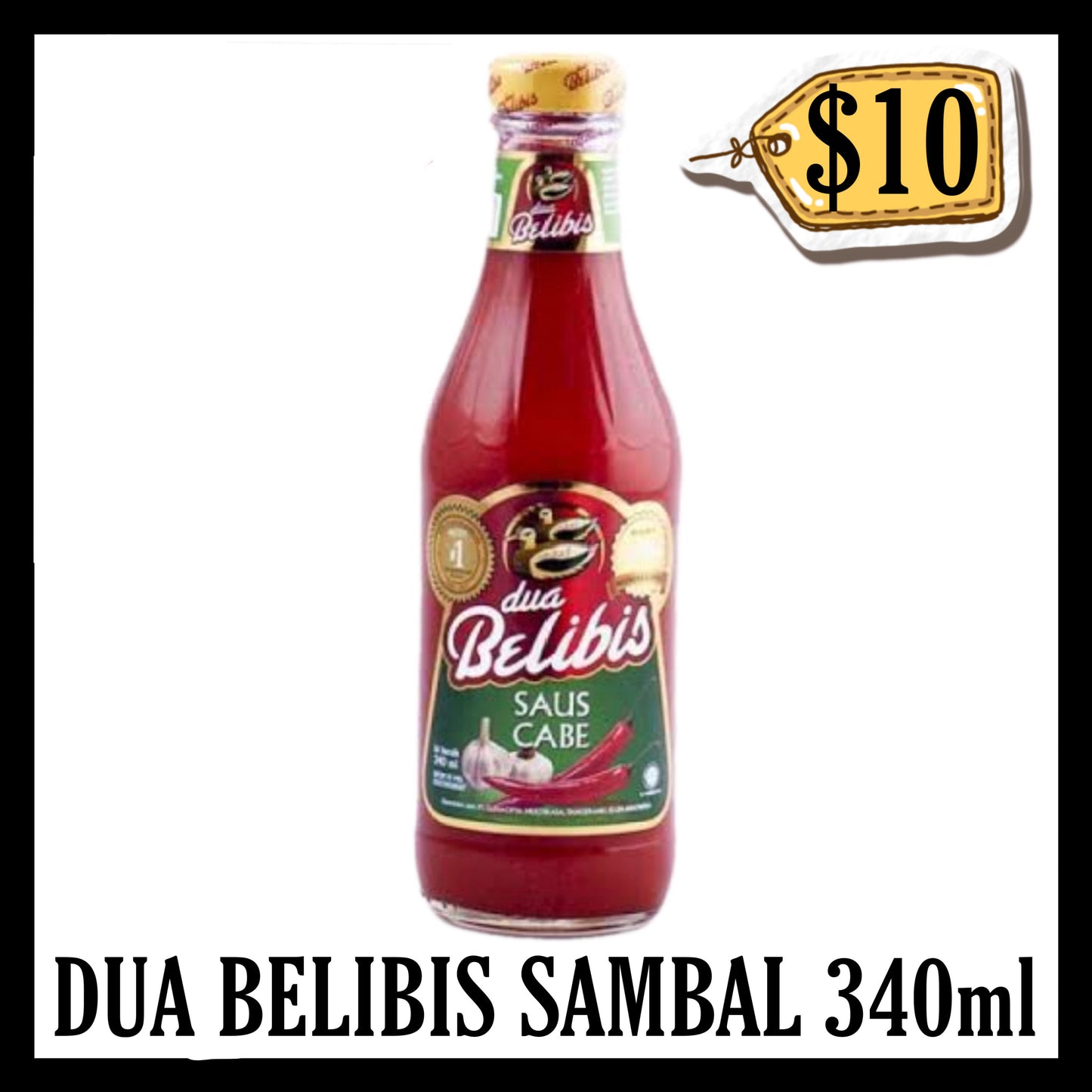 Dua Belibis Sambal 340ml (BBD 08 SEP 2027)
