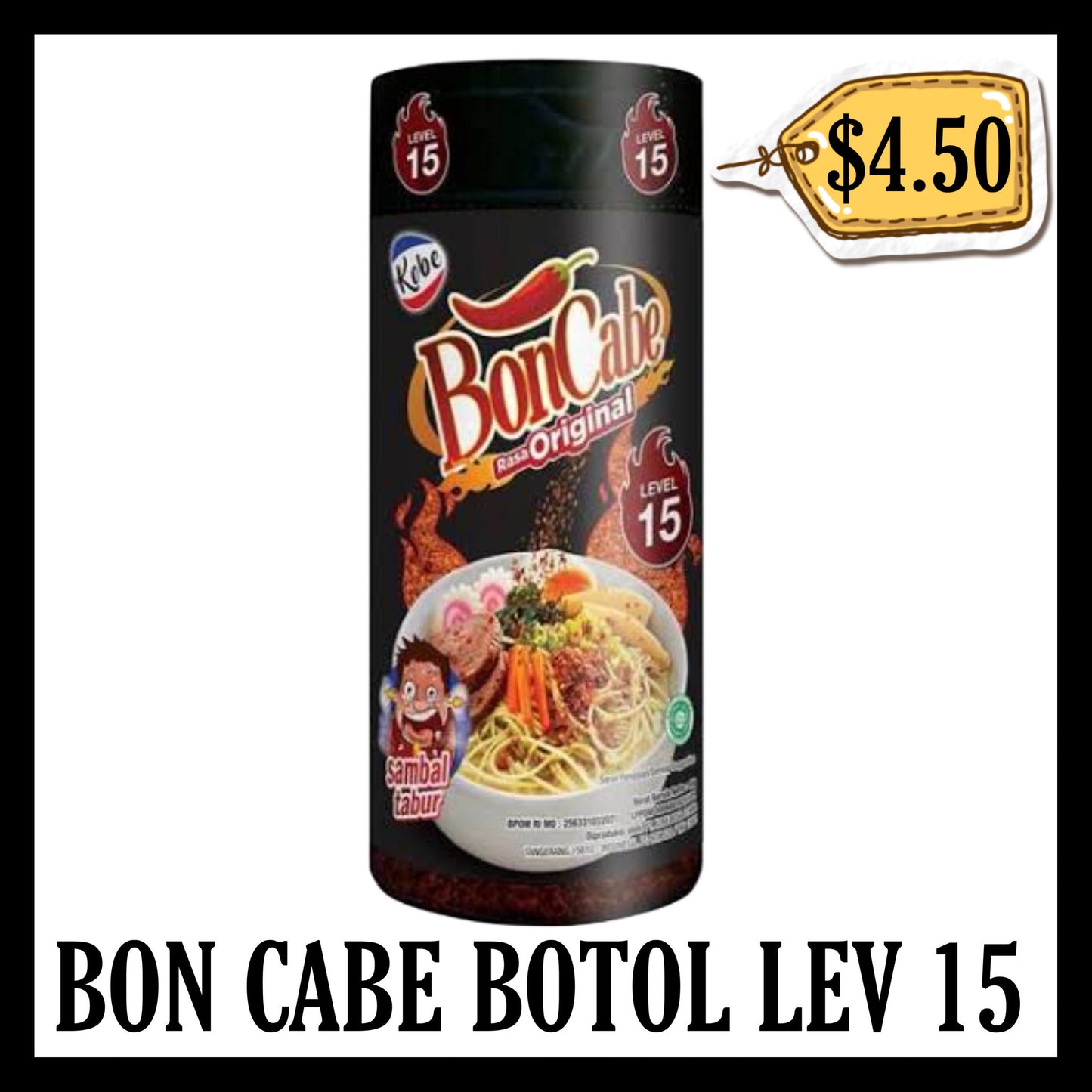 Bon Cabe Botol Level 15 (BB 17 JUN 2027)