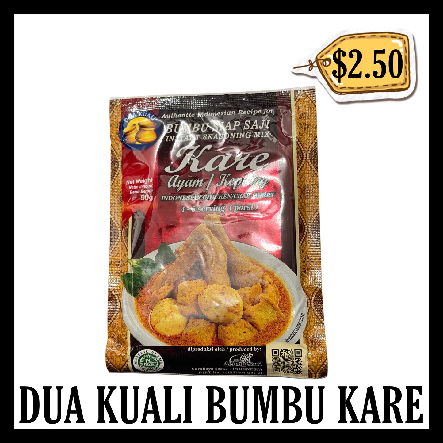 Dua Kuali Bumbu Kare (BBD 15 MAR 2028)