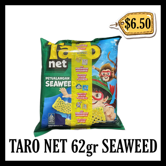 Taro Net 62gr Seaweed (BBD 11 NOV 2026)