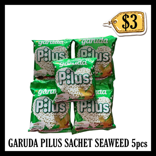 Garuda Pilus Sachet Seaweed 5pcs