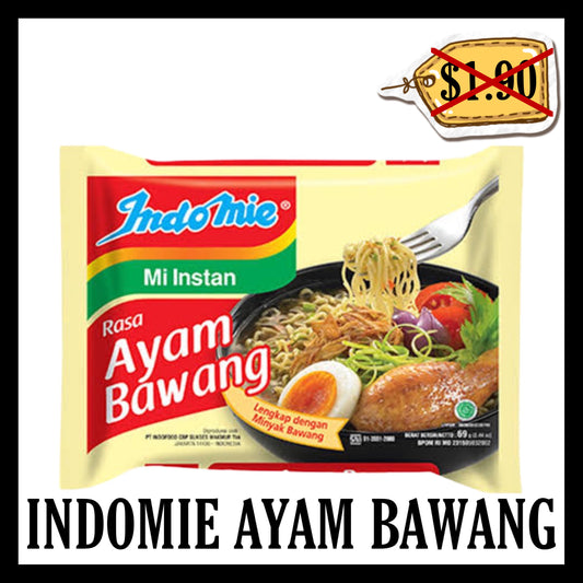 (BLACK FRIDAY SALE 30%) Indomie Kuah Ayam Bawang (BBD 16 APR 2026)