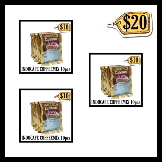 Indocafe Coffemix Kopi Sachet 10pcs (BUY 2 GET 1 FREE) (BBD END JAN 2027)