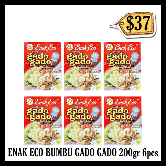 Enak Eco Bumbu Gado Gado 200gr 6pcs (BBD 05 SEP 2027)
