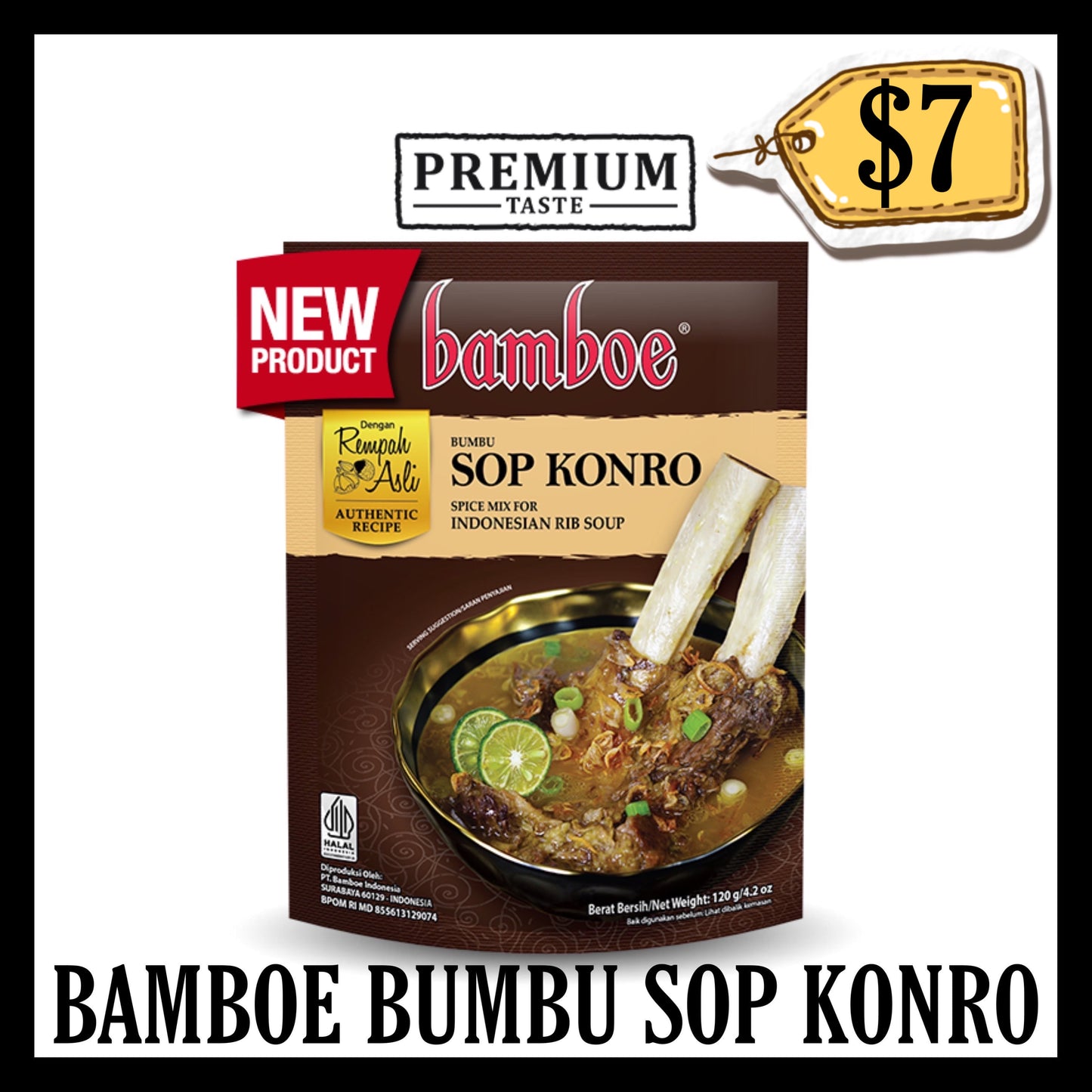 Bamboe Bumbu Premium Sop Konro (BB 17 OCT 2026)