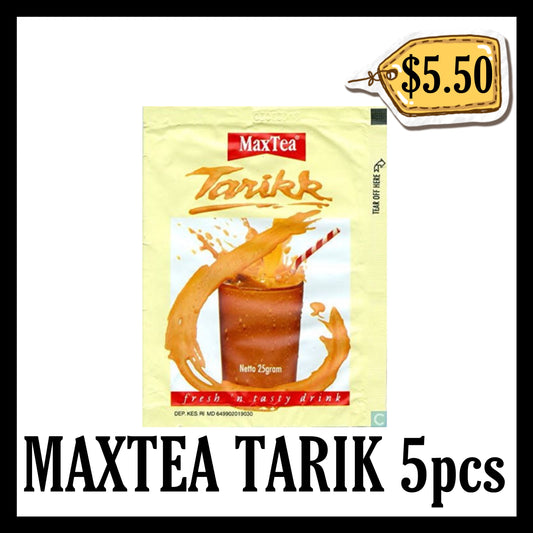 Maxtea 5pcs Teh Tarik (BB END FEB 2026)