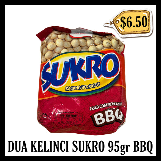 Dua Kelinci Sukro 95gr BBQ (BBD END APR 2027)