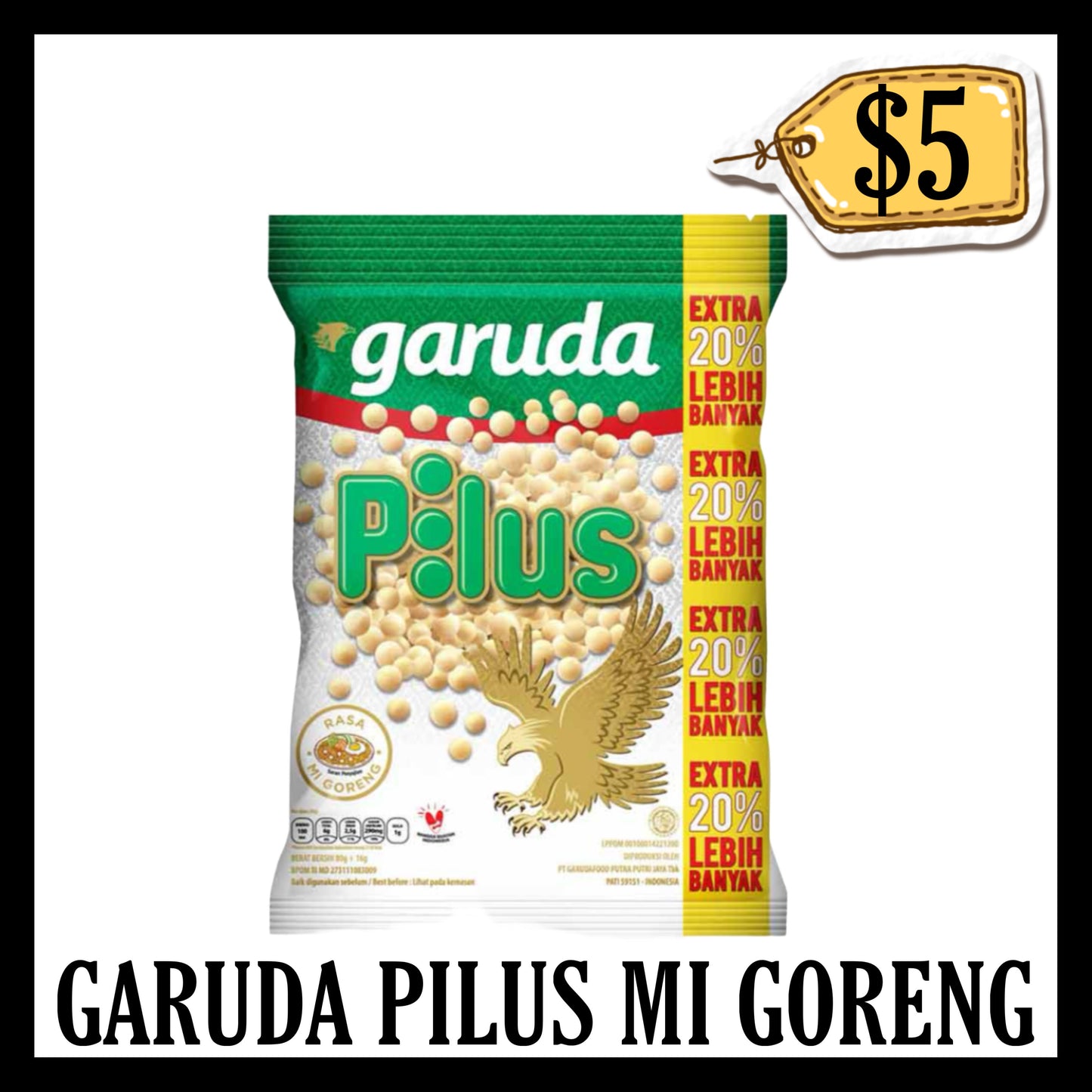 Garuda Pilus Mie Goreng (BBD 25 MAY 2027)
