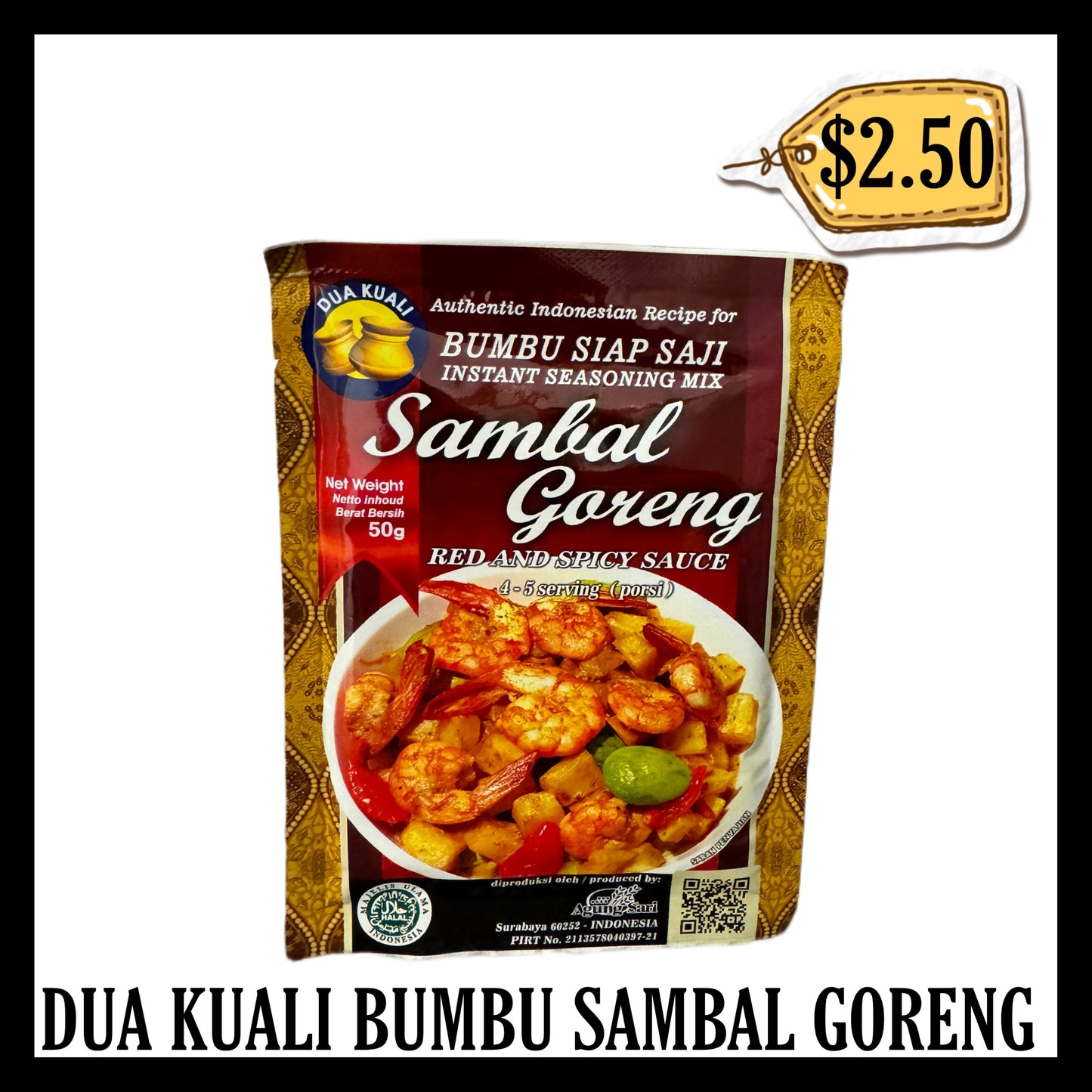 Dua Kuali Bumbu Sambal Goreng (BB 05 JAN 2026)