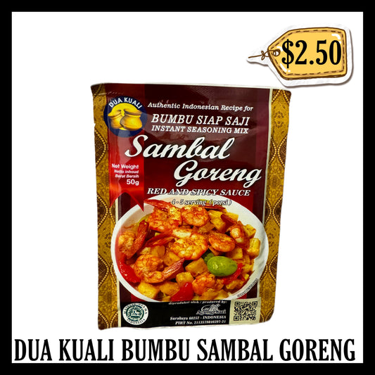 Dua Kuali Bumbu Sambal Goreng (BB 05 JAN 2026)