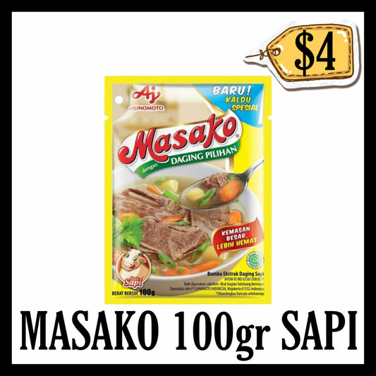 Masako 100gr Sapi (BBD 25 MAR 2027)