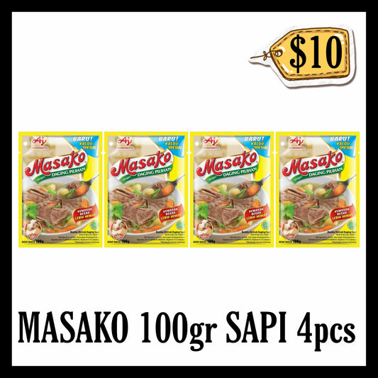 Masako 100gr Sapi ($10 BUNDLE DEALS) (BBD 25 MAR 2027)