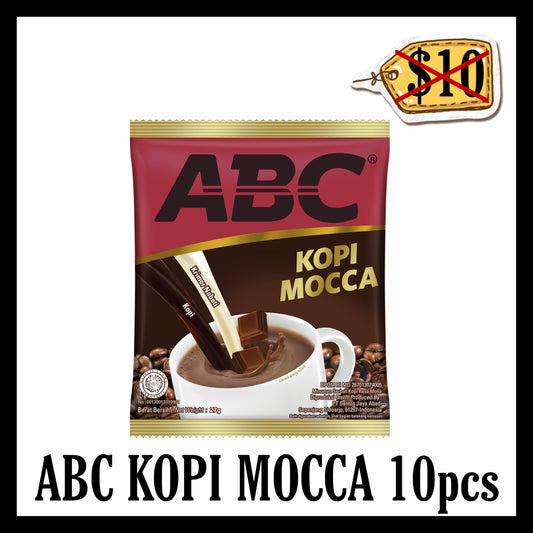 (SALE 20% OFF) Abc Kopi Mocca 10pcs (PROMOTION BUY 10 GET 1 FREE) (BBD 30 SEP 2026)