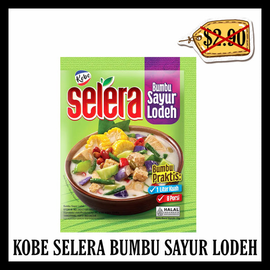 (SALE 20% OFF) Kobe Selera Bumbu Sayur Lodeh (BBD 22 SEP 2026)