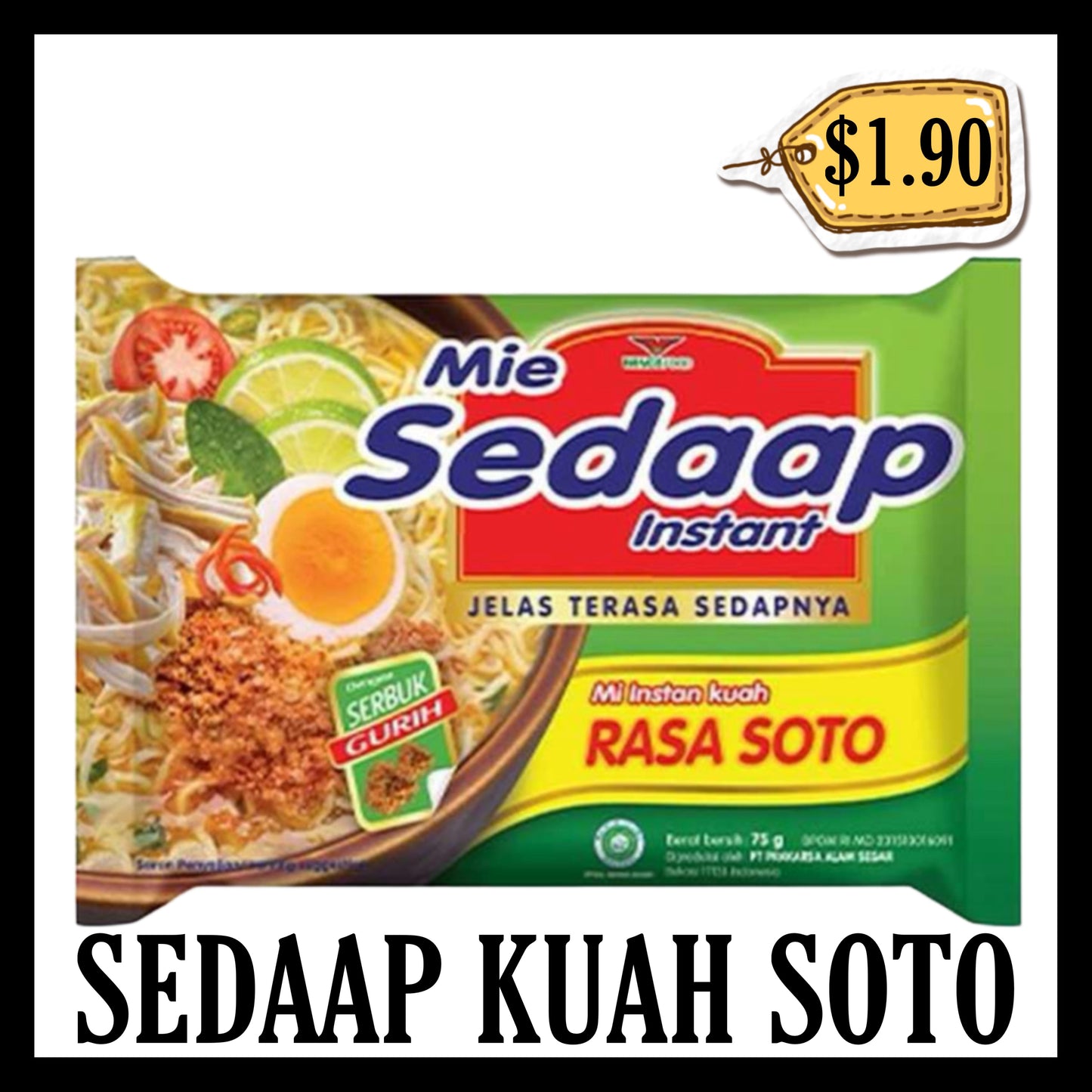 Sedaap Kuah Rasa Soto (BBD 30 NOV 2026)