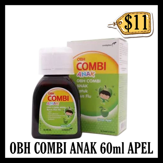 Obh Combi Anak 60ml Apel (BBD END OCT 2027)