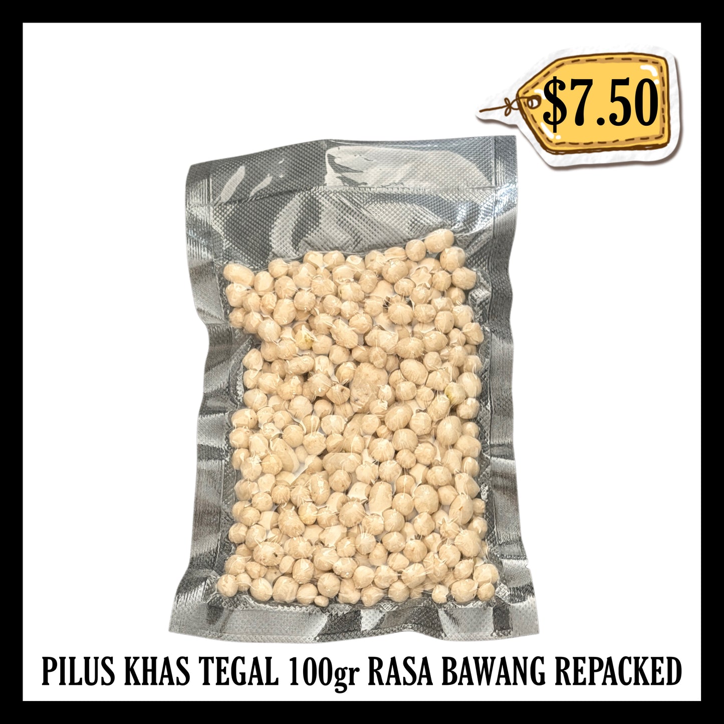 Pilus Khas Tegal 100gr Rasa Bawang Repacked (BBD 27 JAN 2027)
