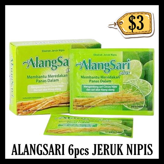 Alangsari 6pcs Jeruk Nipis (BB 01 FEB 2027)