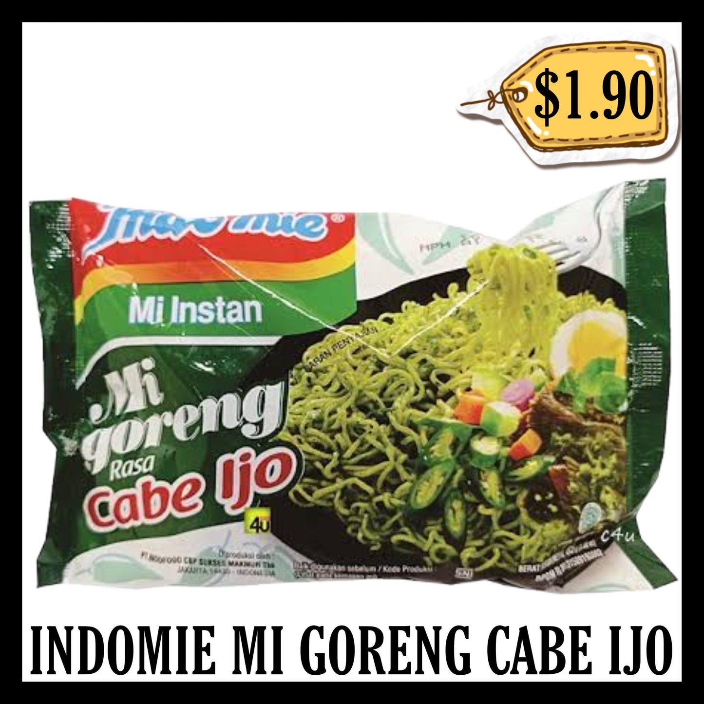 Indomie Goreng Cabe Ijo (BBD 21 JAN 2027)