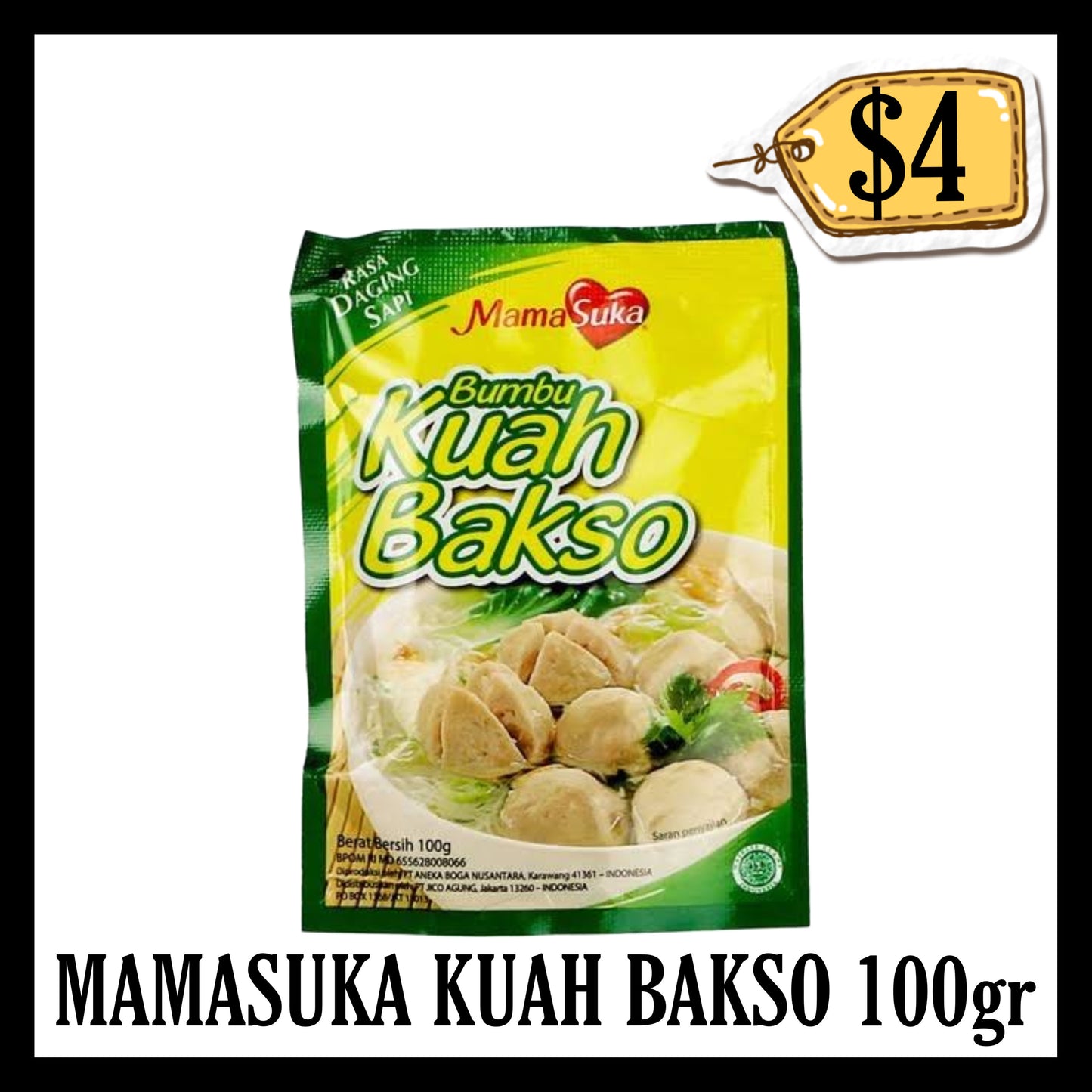 Mamasuka Bumbu Kuah Bakso 100gr (BB 27 MAY 2026)