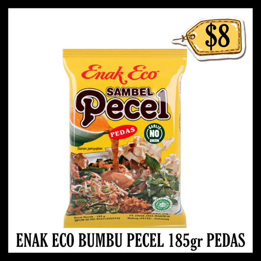 Enak Eco Bumbu Pecel Pedas (BBD 21 APR 2027)