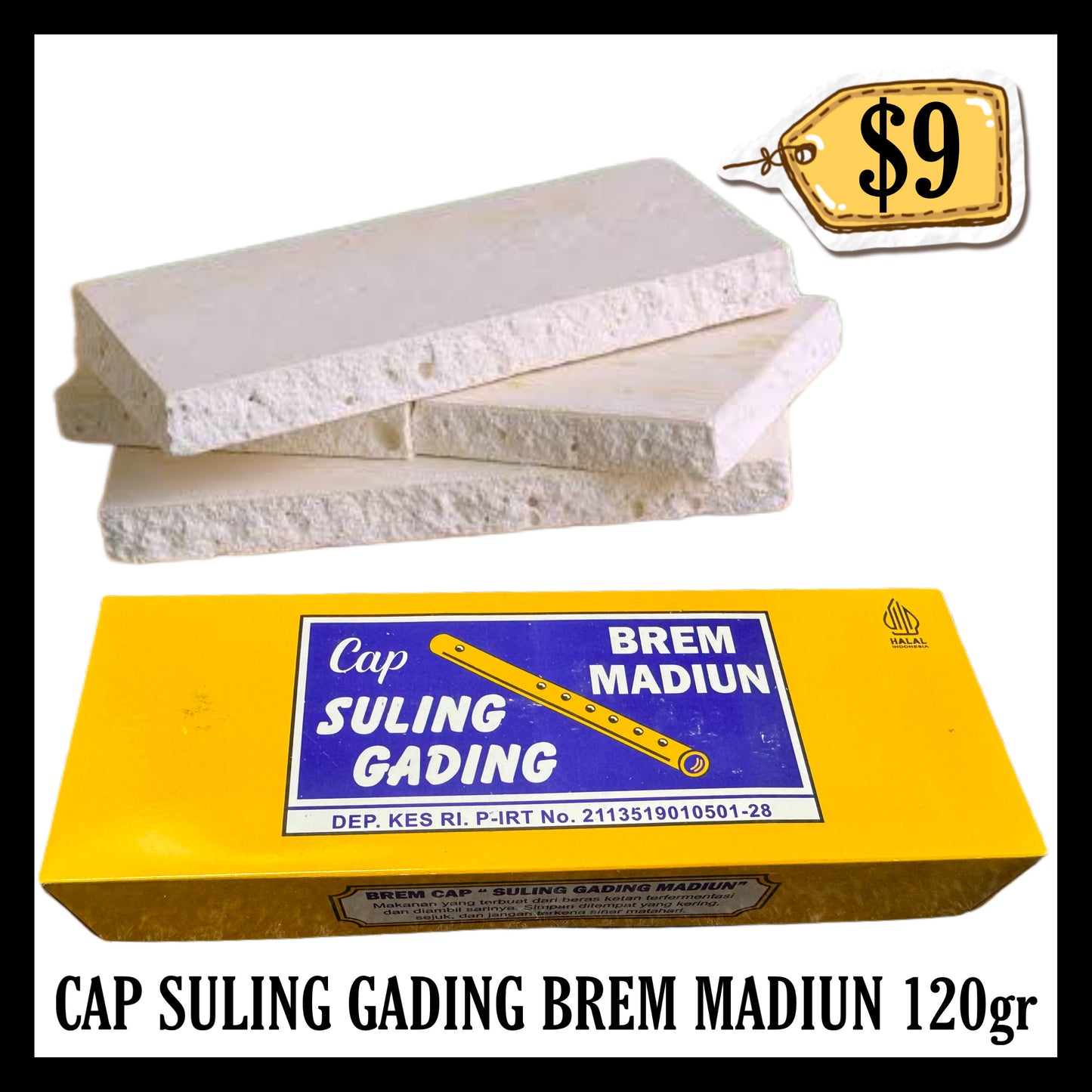 Cap Suling Gading Brem Madiun 120gr (BBD 12 AUG 2026)