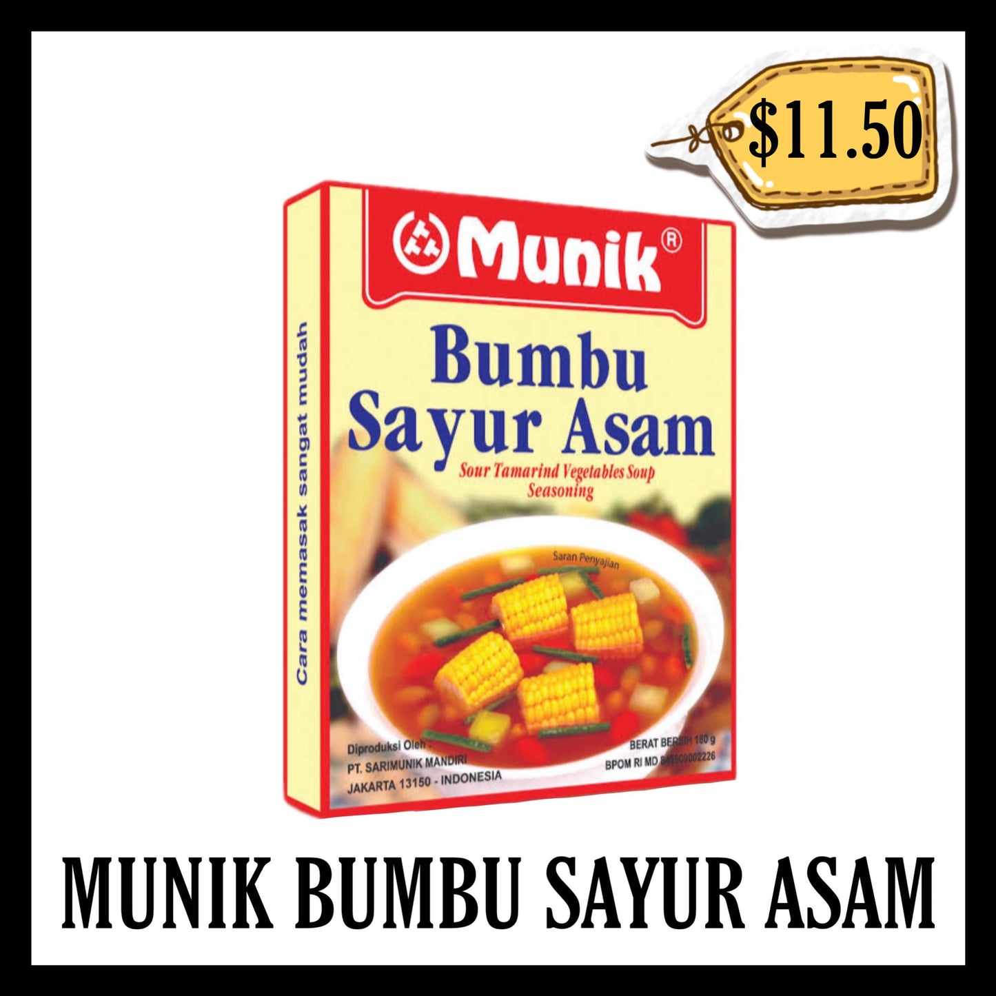 Munik Bumbu Sayur Asam (BBD 15 JAN 2027)