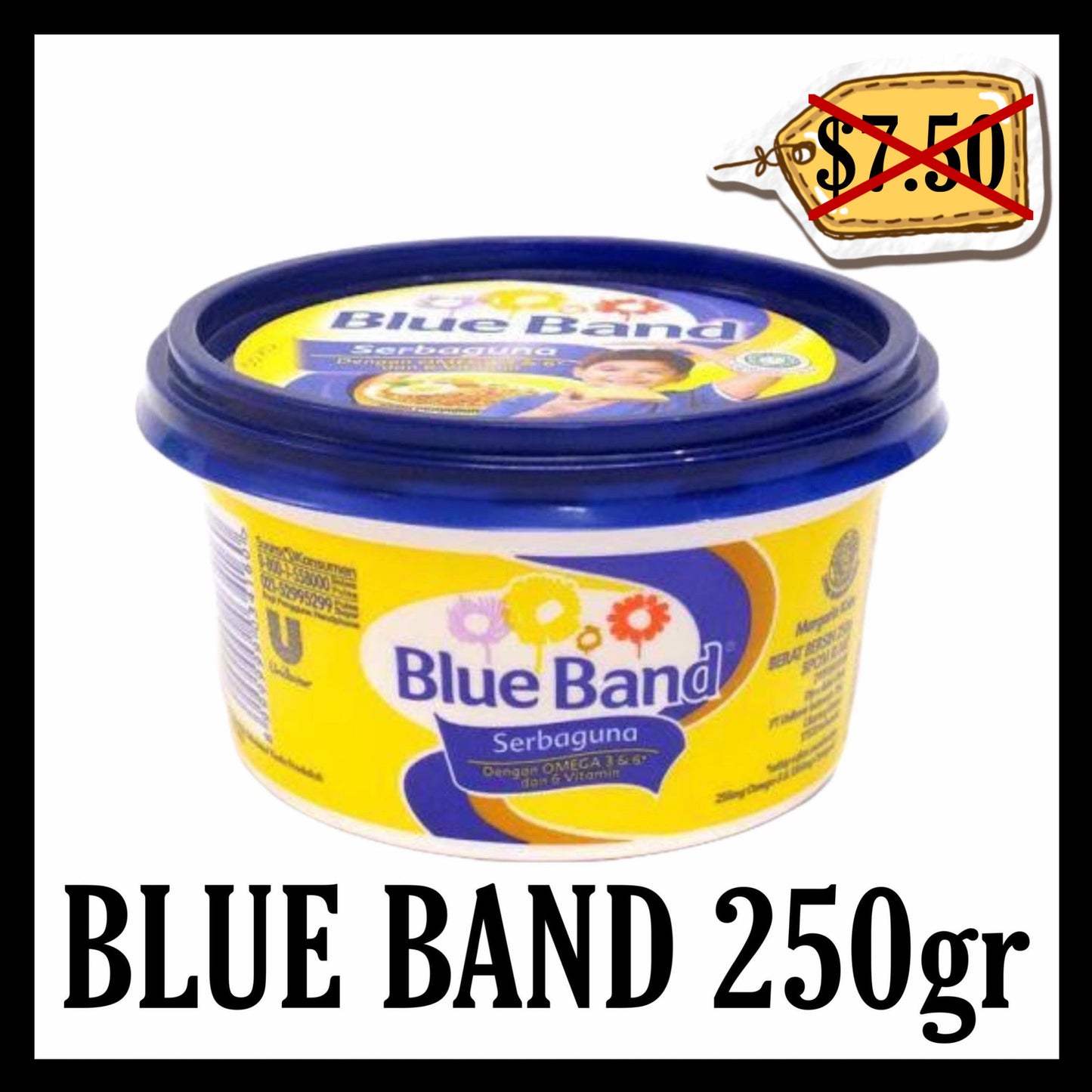 (SALE 30% OFF) Blue Band 250gr Mangkok (BBD 11 OCT 2026)