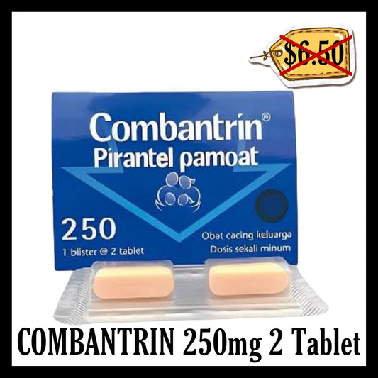 (SALE 30% OFF) Combantrin 250 (BBD END OCT 2026)