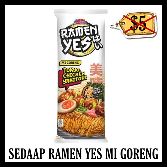(SALE 20% OFF) Sedaap Ramen Yes Mi Goreng (BBD 22 OCT 2026)